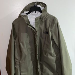 The North Face rain jacket